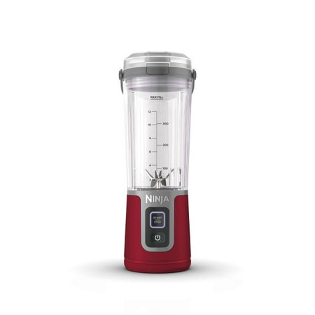 Ninja Blast 16 oz. Portable Blender with Leak Proof Lid and Easy Sip Spout  Cranberry Red  BC100CR