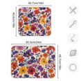 thumbnail image 5 of Yayeee Dish Drying Mat for Kitchen Counter Ultra Absorbent Easy Clean Pad 18x16", Colorful Flowers Pattern, 5 of 7
