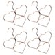 thumbnail image 1 of unbranded 4Ud Organizador Para Bufandas Y Pañuelos Con Forma En Metal Oro Rosa, 1 of 8