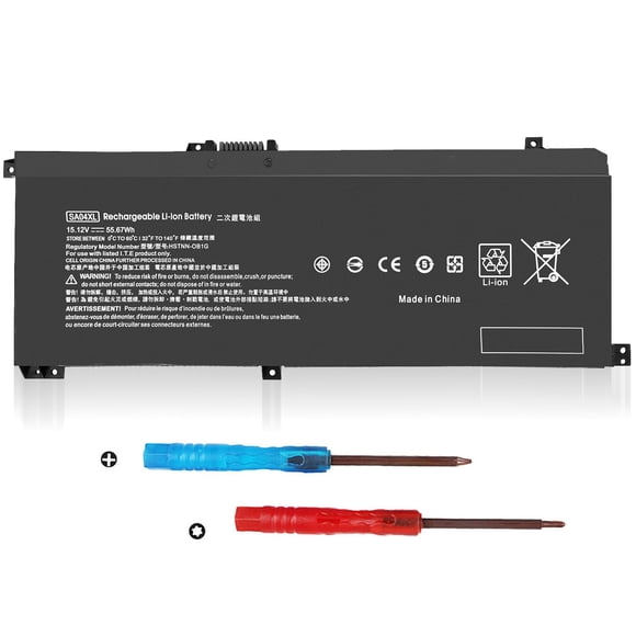 Batería de repuesto ZAYAUPVL SA04XL para HP Envy X360 15m-ds0011dx 15m-dr0012dx