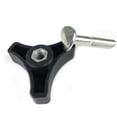 thumbnail image 4 of Scienceny Cortacésped Mango Triangular Perilla de plástico Reemplazo de la máquina Hardware Herramienta de jardinería Cortacésped Pernos Accesorios Vehículos, repuestos y accesorios Mis Scienceny CZ9265-00B, 4 of 6