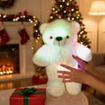 thumbnail image 4 of Rvkxad Color Changing Glowing Stuffed Bear, LED Light Up Plush Toy with Ribbon, Soft Night Light Doll for Children Holiday Gift, 4 of 7