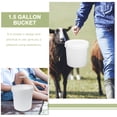 thumbnail image 3 of Milisten Seal Bucket Food Grade Bucket Plastic Storage Bucket Multipurpose Bucket, 3 of 5