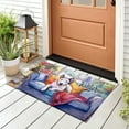 thumbnail image 3 of Watercolor Hello Winter Bull Terrier Chill Christmas Welcome Doormat Bully Dog Lovers Gifts Idea Indoor Outdoor Welcome Mat - 00016, 3 of 5