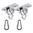 thumbnail image 2 of 2 pares de perchas de columpio de resistencia, protección de seguridad, 1 / 2205 de capacidad, juego de herramientas de trapecio para Sunnimix Columpio de gancho, 2 of 4