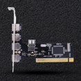 thumbnail image 6 of SIEYIO 480Mbps PCI to USB 2.0 5 Port Adapter Expansion Card High Speed USB PCI Controller Cards for Desktop Accessories, 6 of 8