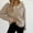 004 Khaki, variant on Women's Oversized Sweaters Crewneck Long Sleeve Pullover Knit Top Casual Trendy Sweater