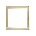 thumbnail image 2 of Wood Frame 6 Inch Square Picture Frame Unfinished Wood Picture Frames for Wall Diy Home Wall Decor Art Work for Wall Decor Gift For, 4 Piece Stretcher Bar Set, 2 of 7