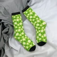 thumbnail image 5 of Pofeuu Daisies Flowers Print Crew Socks, Adult Running Hiking Socks for Youth and Adult, 5 of 6