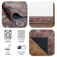 thumbnail image 3 of Keen Home Design Machine Washable Area Rugs with Non-slip Backing, Ideal for Hallway, Living Room, Bedroom, Kitchen and Laundry Room, Vintage Moroccan and Low Pile Rug ( 3' x 5' ), 3 of 9