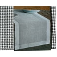 thumbnail image 2 of Bee & Willow Woven Gray & Ivory with Border Cotton Table Runner, 14" x 72", 2 of 2