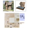 thumbnail image 1 of 1/35 European Style House Architecture Scene Educational Learning Toy DIY Crafts Style B, 1 of 8