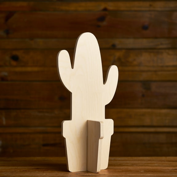 17" Slotted Cactus 1pc
