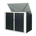 thumbnail image 1 of Costway Abri de Rangement Horizontal 6x3FT 68 Pieds Cubes pour Poubelles Outils Accessoires, 1 of 10