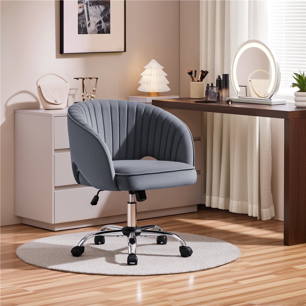 yaheetech tufted barrel office chair product
