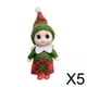 thumbnail image 1 of Muñeco De Navidad Baoblaze Novedad Decoración De Navidad Para Ventana Interior, 1 of 8