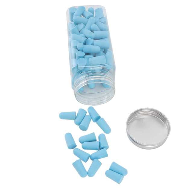 Tapones Para Los Oídos, Tapones Para Los Oídos Para Dormir, 120 Piezas, Esponja De Rebote Lento Elástica Expandible Con Reducción De Ruido Para Ambientes Ruidosos