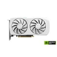 thumbnail image 2 of ZOTAC GAMING GeForce RTX 4070 SUPER Twin Edge OC White DLSS 3 12GB GDDR6X 192-bit 21 Gbps PCIE 4.0 Compact Gaming Graphics Card, IceStorm 2.0 Advanced Cooling, SPECTRA RGB Lighting, ZT-D40720Q-10M, 2 of 9