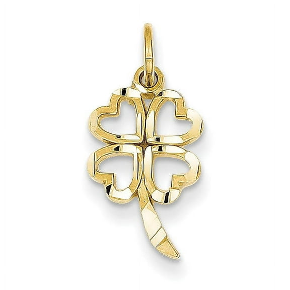 14k 4 Leaf Clover Charm