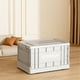 thumbnail image 1 of Hogar y cocina, baúles de almacenamiento, caja grande para guardar ropa, organizador de plástico plegable, contenedor para guardar ropa, juguetes y ropa, almacenamiento de plástico., 1 of 8