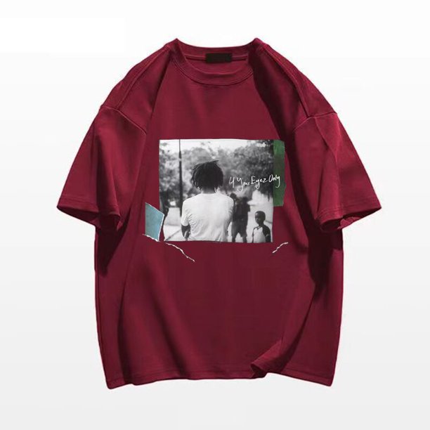 Camiseta negra '4 Your Eyez Only' para hombre, camiseta de gran tamaño con estampado de J. Cole, camiseta de manga corta de algodón, gran oferta, camiseta de moda para mujer, envío gratis xuanjing unisex