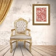 thumbnail image 3 of Stellar Design Studio 25x32 Gold Ornate Wood Framed with Double Matting Museum Art Print Titled - Vintage Woodblock Screen II, 3 of 4