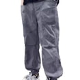 thumbnail image 2 of Fiudx Pantalones, Niños, Tela Elástica Suave, Informal, con Bolsillos Grandes, Ligeros y Transpirables, Ideales para Fiestas En La Playa, Moda Infantil, para Usar En Las Cuatro Estaciones., 2 of 7