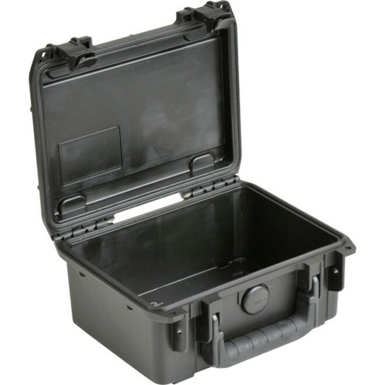 SKB iSeries Black Dry Box, Waterproof Gun Case, 9.5"x7.38"x4.13" (3i-0806-3B-E)
