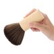 thumbnail image 3 of Barber Cleaning Wood Handle Hair Sweep Brush Hairdressing Neck Face Duster Tool, 3 of 5