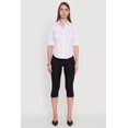 thumbnail image 3 of Women's Collared Button Front Shirt, 3 of 5