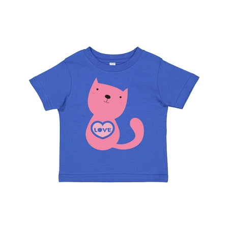 

Inktastic Love Cat 2 Gift Toddler Boy or Toddler Girl T-Shirt