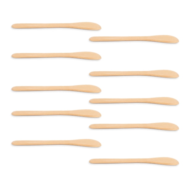 Matsuzay Paquete de 10 cucharas de pequeñas, utensilios de comedor para niños, cucharadita de miel, condimentos de cocina para condimentos de Mostrada tipo 17 Matsuzay HA059797-17B