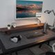 thumbnail image 3 of Felt desk mat, large mouse pad, non-slip, silent, desktop blotting paper, desktop protection pad (dark gray), 3 of 5
