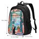 thumbnail image 5 of Balery Coastal Cat By The Window Mochila con carga USB para hombre y mujer - Mochila impermeable y antirrobo para laptop con puerto USB para viajes, trabajo, 5 of 7