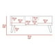 thumbnail image 3 of Mueble Rack De Tv Pantalla 50puLG Huna Macadamia Excelsior, 3 of 5