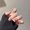 4 Style, variant on New Arrivals Colorful Design Korea Semi-Cured Gel Nail Sticker Pure Black Fashion Women Nail Art Sticker