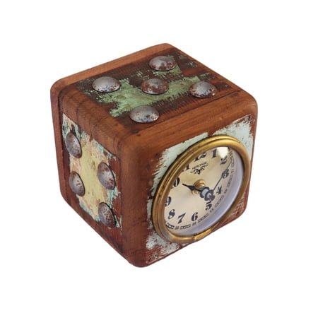 De Kulture Works Vintage Clock Collection 4.72 Quartz Traditional Antique, Vintage Wall Clocks