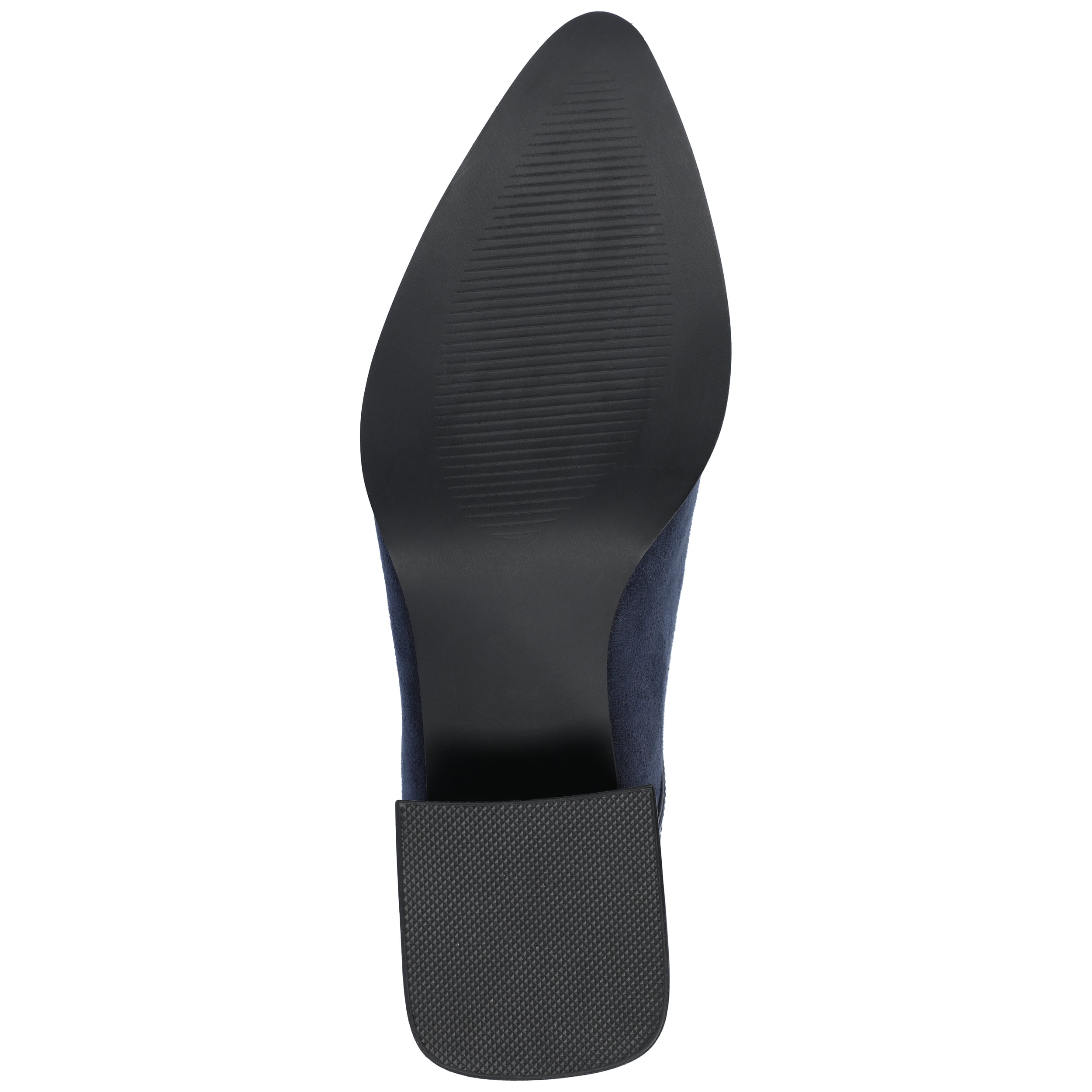 Journee Womens Consuello Two Tone Pointed Toe Booties, Widths Available
