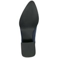 thumbnail image 6 of Journee Womens Consuello Two Tone Pointed Toe Booties, Widths Available, 6 of 10