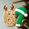 thumbnail image 3 of WKSCLPAI Funny 67 Ornament - New 67 Gingerbread Christmas Ornaments 2025, Meme Humor Hanging Decorations for Xmas Tree, Unique Christmas 67 Meme Gifts, 3 of 5