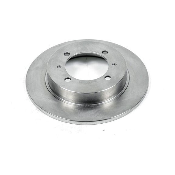 Rear Brake Rotor - Compatible with 2000 - 2004 Volvo S40 2001 2002 2003