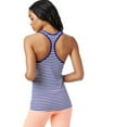 thumbnail image 2 of Aeropostale Womens Mixed Stripe Tank Top, Blue, Juniors, Small, 2 of 3