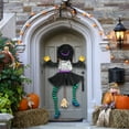 thumbnail image 6 of Crashing Witch into Tree Large Halloween Decorations Outside, 63" Flying Witch Crashing Halloween Decor, Hanging Witch Decor Outdoor Ornaments for Front Porch, Door, Yard, Tree, Fence, 6 of 6