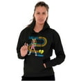 thumbnail image 3 of XOMG POP Heart Dallas Love Cartoon Women Plus Size Hoodie Brisco Brands 2X, 3 of 4