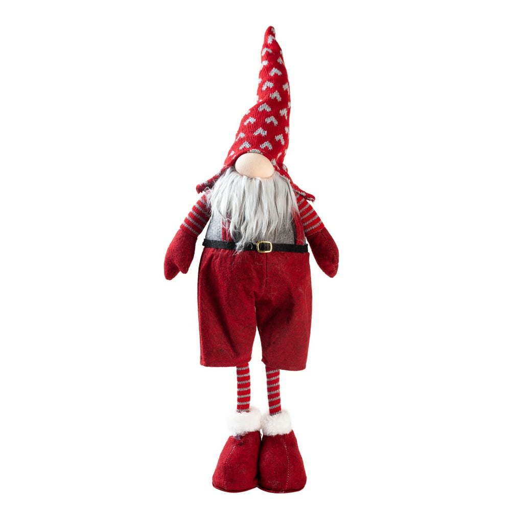 TJ Global Handmade Swedish Standing Gnome Santa Plush Doll, Lucky Gnome ...