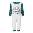 thumbnail image 2 of Meihuid Christmas Pajamas for Family Matching PJ's Sets with Letter and Printed Long Sleeve Tee and Bottom, 2 of 10