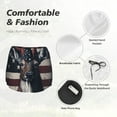 thumbnail image 6 of Lsque Vintage American Deer Printed Women's Running Shorts with Liner Pockets,Elastic Quick Dry Workout Athletic Gym Yoga Shorts,Womens High Waist Shorts-Small, 6 of 9