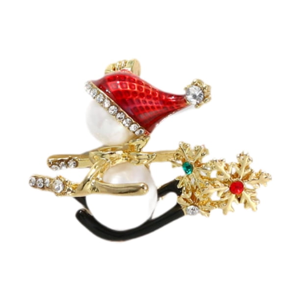 Broche navideño multiusos para fiestas navideñas, accesorios para fiestas de invierno. Estilo A