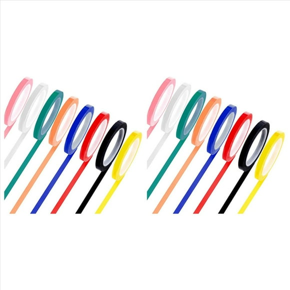 16 Rollos de Cinta de Autoclave de Colores 216 Pies/LX 0,4 Pulgadas/W Cinta de IdentificacióN de Instrumentos Esterilizable en Autoclave 270 Fahrenheit