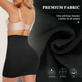 thumbnail image 4 of MANIFIQUE Shapewear Dress Slip for Women Half Slip Tummy Control Skirt Under Dress Seamless Body Shaper Dress, 4 of 6